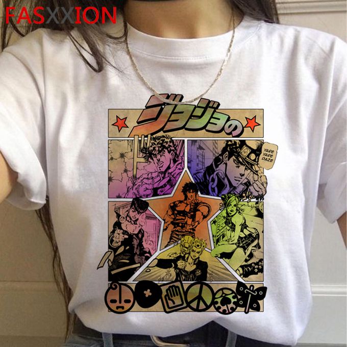 Vintage Jojo Next You'll Say Tshirt Men Short Sleeved Cotton T-shirt Jojos  Bizarre Adventure Tee Anime Jjba Manga Meme Top Gift - AliExpress