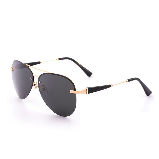 Fashion (GOLD-BLACK)Sunglasses Men Polarized Driving Glasses UV400 Brand  Designer