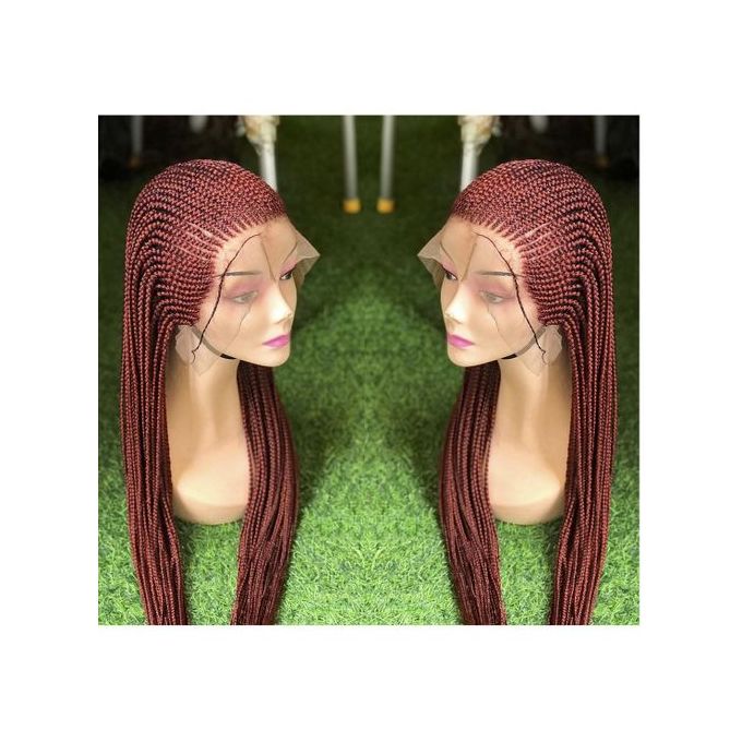 Fashion Braided Ghana Weaving Wig