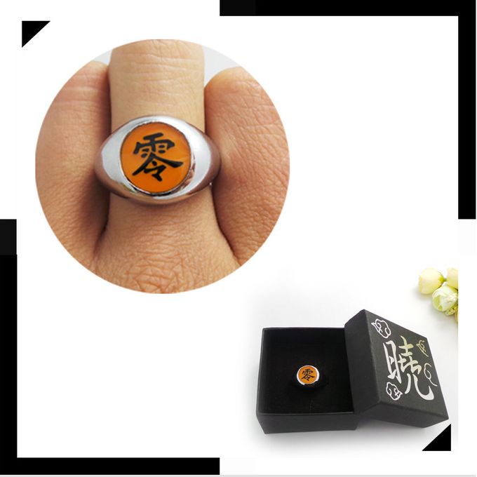 Anime Naruto Akatsuki Luminous Rings Shippuuden Sharingan Metal Ring Itachi  Pain Ring Cospaly Ninja Jewerly Christmas