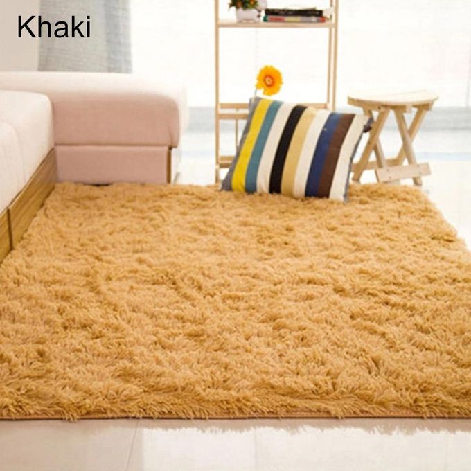 product_image_name-Generic-Home Living Room Bedroom Floor Carpet Mat Soft-Khaki-1