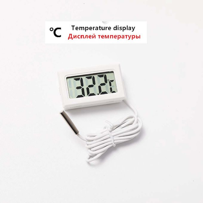 Mini LCD Digital Thermometer Hygrometer Thermostat Indoor Convenient  Temperature Sensor Humidity Meter Gauge Instruments Probe