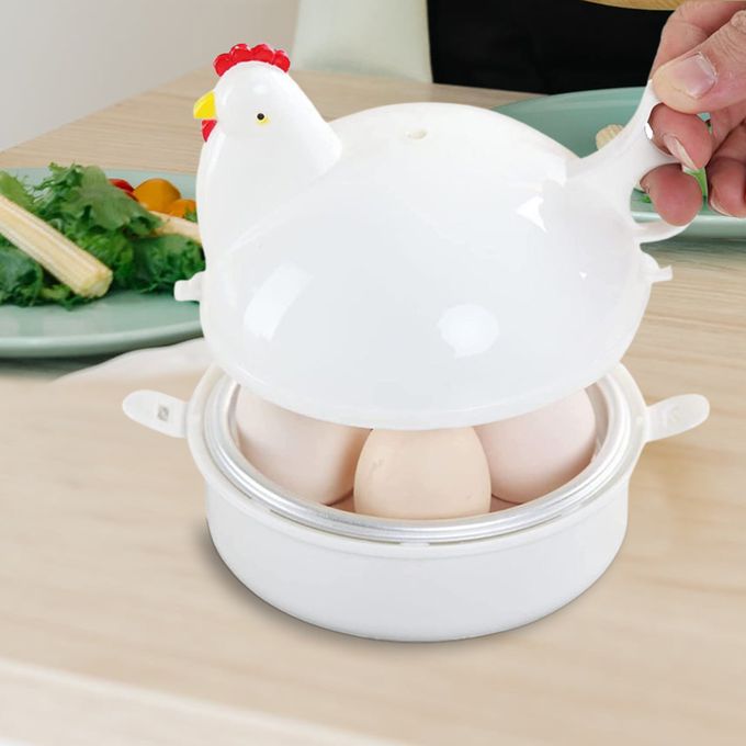 product_image_name-Generic-Microwave Egg Cooker Chicken-Shaped Rapid Egg Cooker 4 Eggs-1