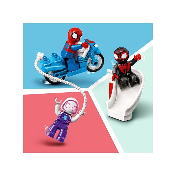 NIB LEGO DUPLO Marvel Spider-Man Headquarters 10940 Spidey and Friends 36  pieces