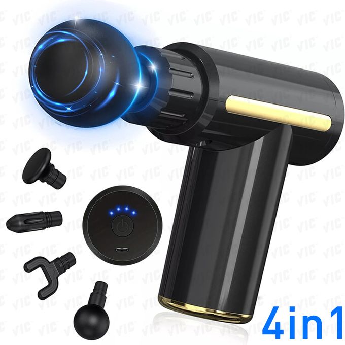 Fascia Gun Muscle Relaxation Massager Electric Vibration Massage Gun Professional Grade