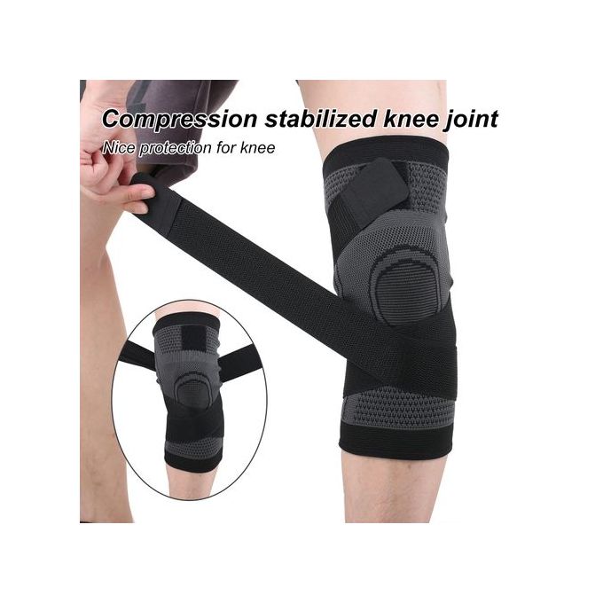 Generic 1PC Adjustable Knee Support Knee C-ompression Sleeve Brace