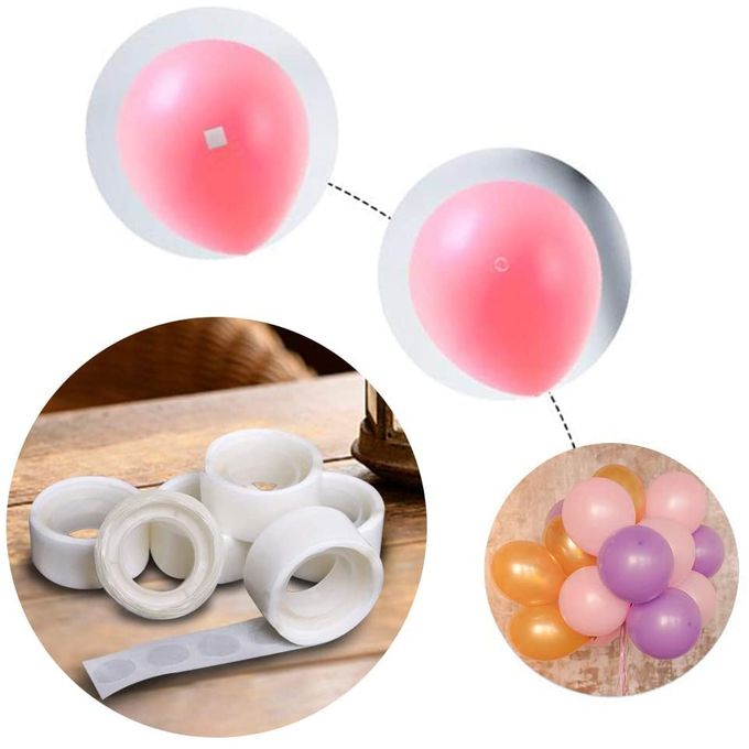 Buy Festiko Frozen Theme (200Pcs) Balloon Glue Dot Point Dots Removable,  2Rolls (100 Pieces Each Rolls), Glue Dot Tape For Balloons, Glue Dot For  Balloons Decoration, Ceiling Balloons Online at Best Prices