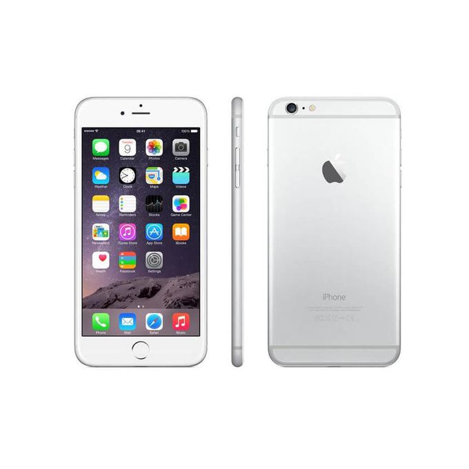 Apple Iphone 6 Plus 5 5 Inch 1gb 16gb 8mp 1 2mp Finger Sensor 4g Lte Smartphone Free Gift Silver Jumia Nigeria