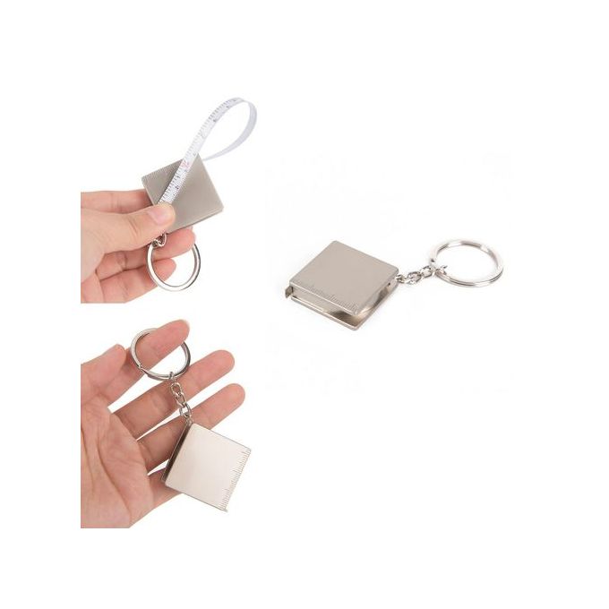 Metal Tape Measure Key chain