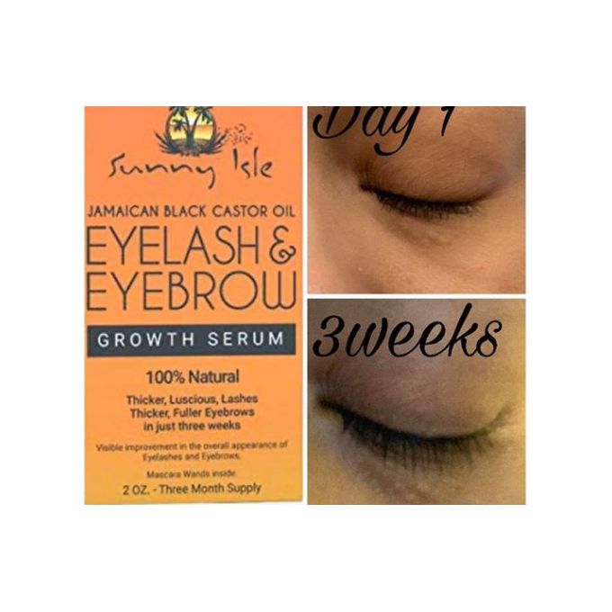 Sunny Isle Jamaican Black Castor Eyelash & Eyebrow Growth Serum, 2Oz |  Jumia Nigeria