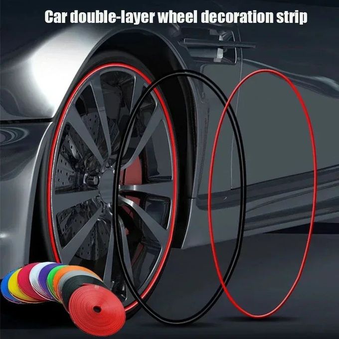 Generic Vibrant Wheel Rim Protector & Accent Strips