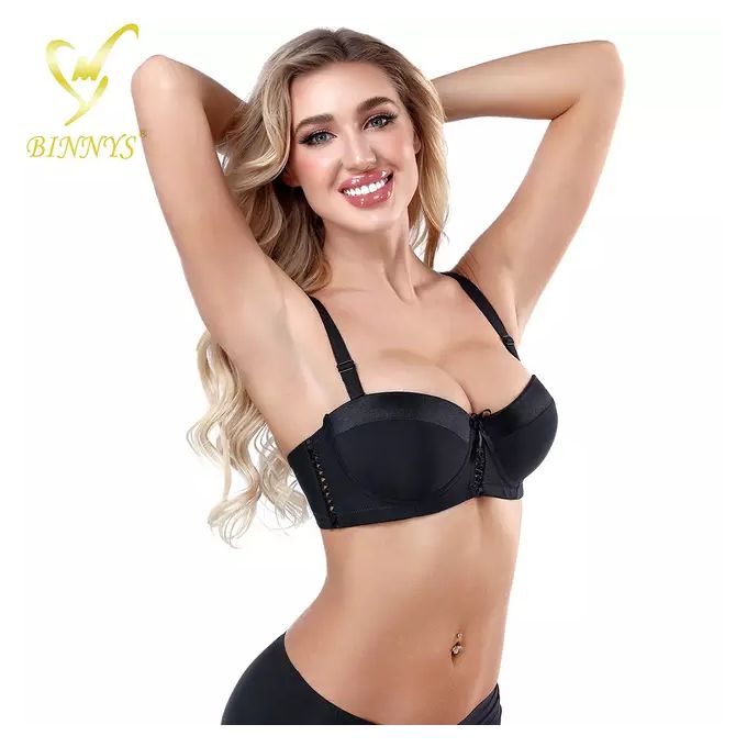 BINNYS Mulher Sutiã C Cup Strapless Sutiã Sexy Reunidos Senhoras