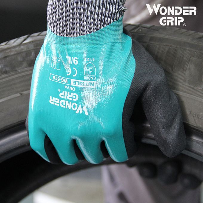 Wonder Grip Thermo Plus Coldproof Work Gloves Double Layer Latex