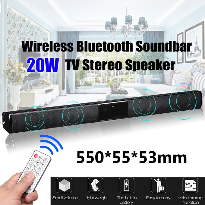 wireless bluetooth soundbar speaker tv home theater soundbar