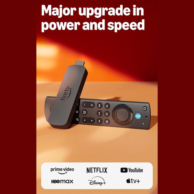 Fire TV Stick 4K Max (2nd gen), Wi-Fi 6E, 16GB, free & live