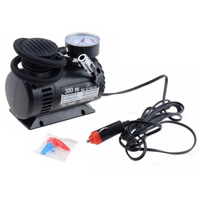 Portable Mini Cars Auto 12V Electric Air Compressor Tire Inflator Pumps  300PSI Automobile Emergency Air Pump For Ball Bicycle Mini232I From Char21,  $10.77