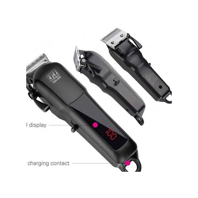 product_image_name-Kiki New Gain-Rechargeable Hair Clipper With Long Lasting Battery 2000mAh-1