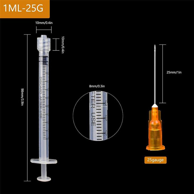 915 Generation 1Ml Syringe with Needle-25G 1 Inch Needle