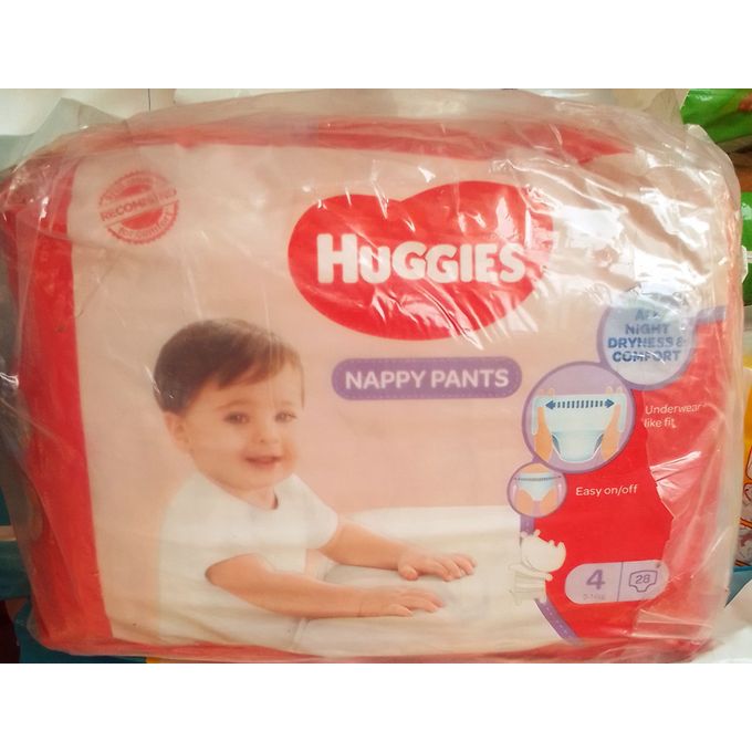 Huggies Nappy Pants Size 4 (9-14kg) 27X 2 = 54