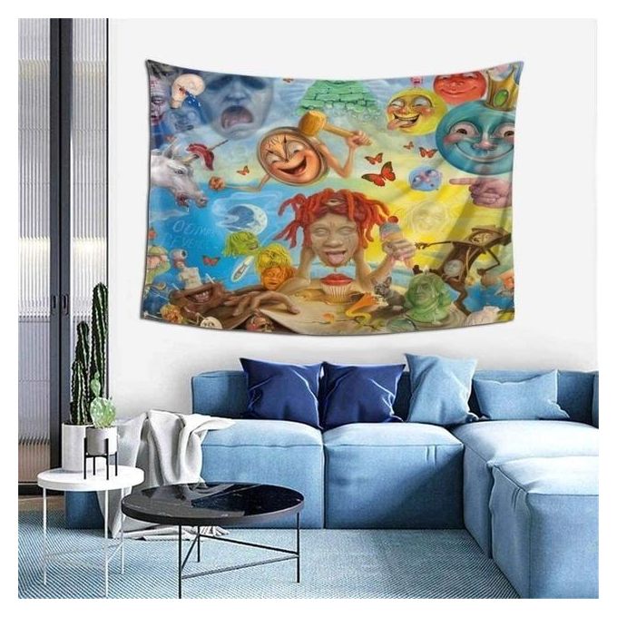 Generic Trippie Redd Life s A Trip Wall Tapestry Home Decorations For Living Room Bedroom Dorm 3d Printing Hanging Tapestry Home Decor Jumia Nigeria