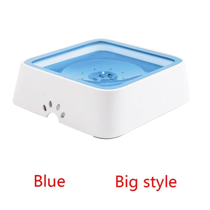 1PC Big Dog Water Bowl With Floating Non-Wetting Mouth Dog Bowl