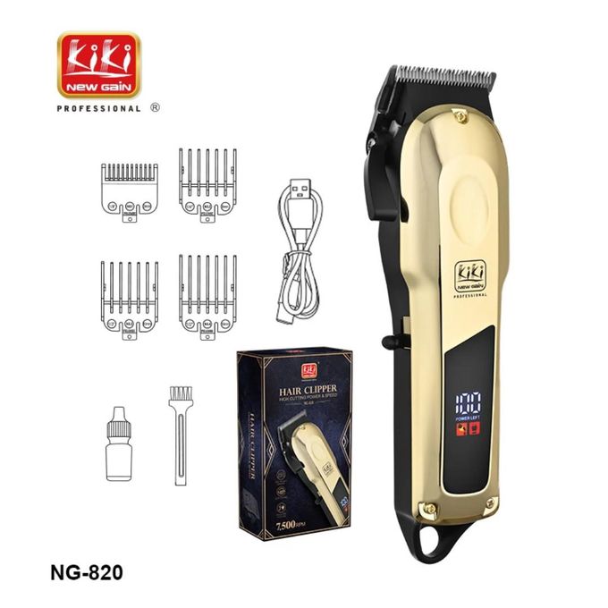 kiki Kiki New Gain Kiki rechargeable hair clipper (NG820)