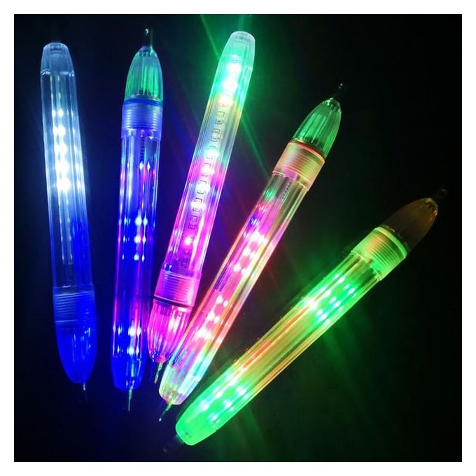 Generic 2pcs Led Underwater Fishing Light Night Fishing Lure Bait Light  Waterproof Flashing Attractive Light