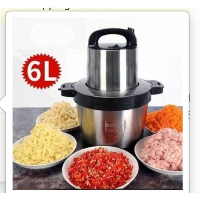 product_image_name-Generic-Yam Pounder, Meat Grinder, Fruits, Nut, Beans Blender ~ 6LTR-1