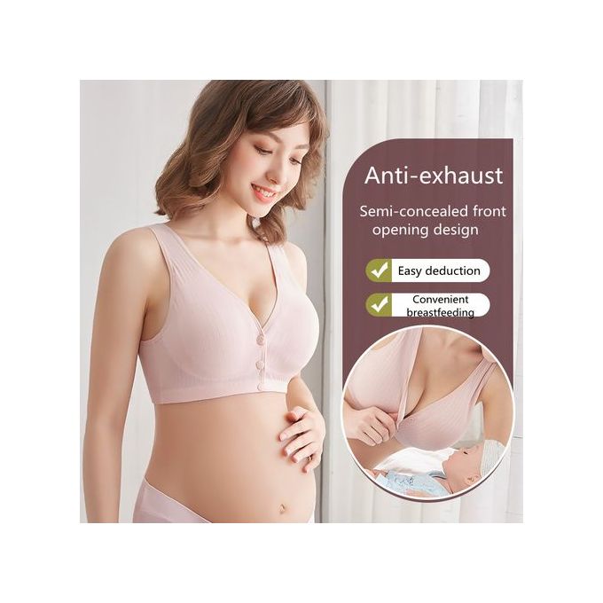 Fashion Women Nursing Bra Maternity Underwire For Motherhood Pregnancy  Breastfeeding