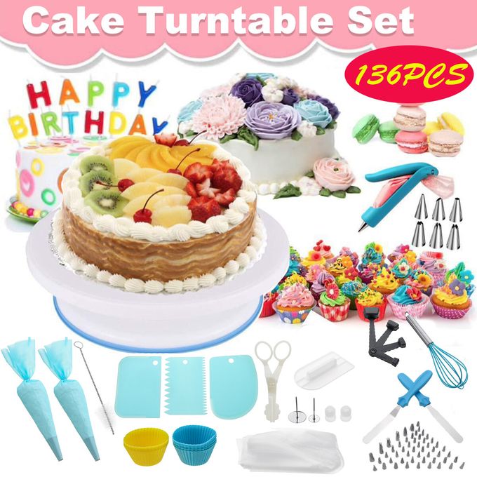 Generic 12 Inch Rotating Cake Turntable Cake Stand Cake Decorating