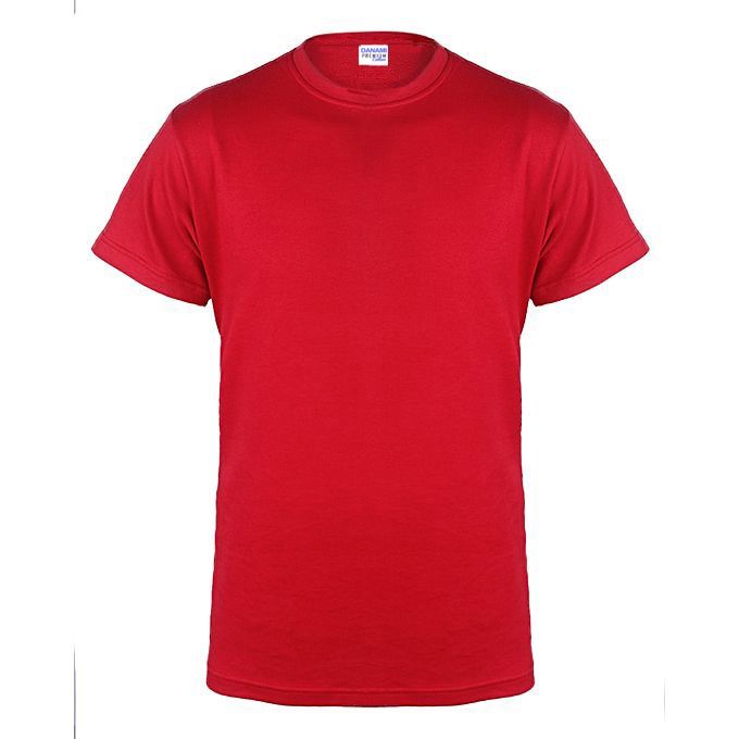 red round neck t shirt