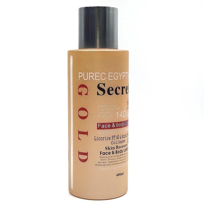 Purec Egyptian Secret gold lotion face & body