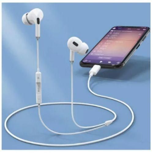 USB C Earbuds Wired Headphones with Microphone and Volume Control, In-Ear Type-C Earphones Noise Isolating Hi-Fi Stereo Sound Bass Buds Compatible with iPhone 16 15 Pro Max, Galaxy S24 Ultra, Pixel - White
