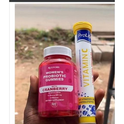 Women probiotic gummies with vitamin c