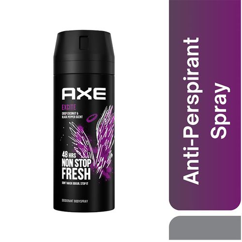 Excite Crisp Coconut & Black Pepper Scent 48Hrs Deodorant 150ml