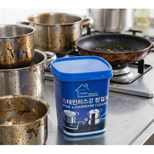 All-Purpose Cleaner Strong Detergent Cream Powder Stainless Steel Cookware Cleaning FOR Degreaser, Stain Remover, Rust Removal, Descaling, Disinfectan