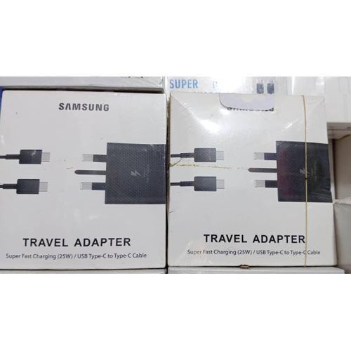 Samsung CHARGER SUPER FAST CHARGER ADAPTIVE CHARGING Type-C To Type-C