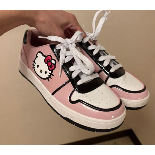 Quality hello kitty Children teenagers girls Sneakers