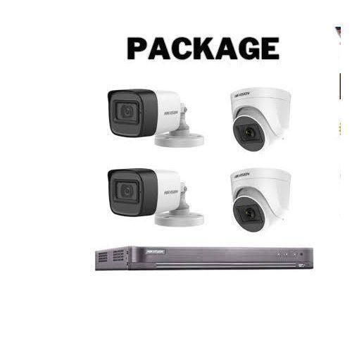 Hikvision CCTV Camera & 4 Channels DVR 1080N + 2 Indoor + 2 Outdoor