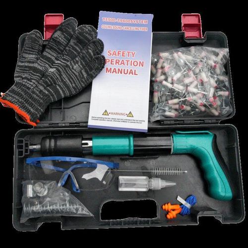 Portable Mini ceiling artifact nail gun wall fixator with 100 nails for concrete, powerful ship parts and accessories, motorcycle equipment and parts, nail gun home decoration tools, manual tools, woodworking tools