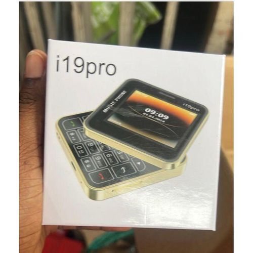 i19 Pro unique rotating twist or sliding screen, feature phone, pink