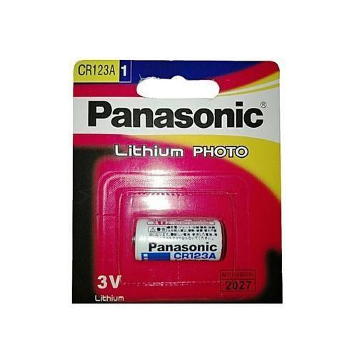 CR123A 3V Lithium Photo Battery for Cameras, Flashlights & Security Devices