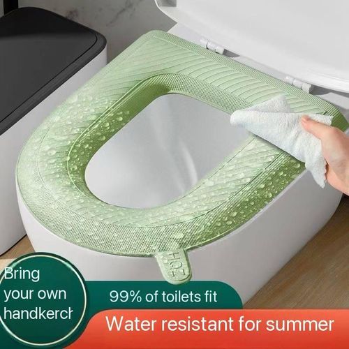 UNIVERSAL TOILET SEAT WATERPROOF COVER (WC MAT)