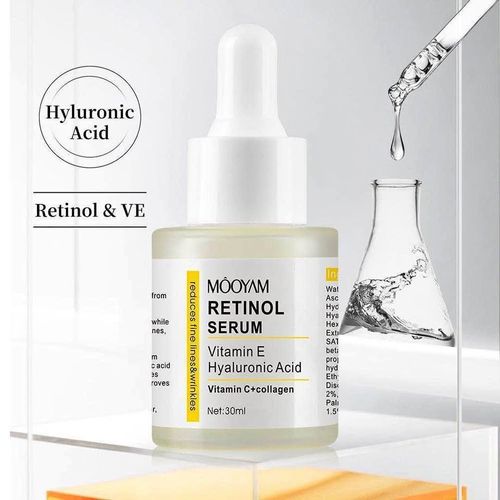 SMOOTH FACE GLOW Retinol Face Serum – Deep Moisturizing & Firming Anti-Aging Essence Fade Fine Lines, Remove Wrinkles, Tighten Pores & Brighten Skin Hydrating Collagen Booster for Smooth, Radiant, Youthful Face Cleansing Oils product