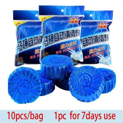 Lu Blue Toilet Flush Colourant Box Of 10 Packet