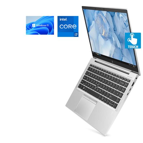 EliteBook 830 G7- Intel Core I7- TOUCHSCREEN -16GB RAM/1000GB SSD/Backlit Key/FP Reader-10TH GEN- Windows 11 Pro+ BAG