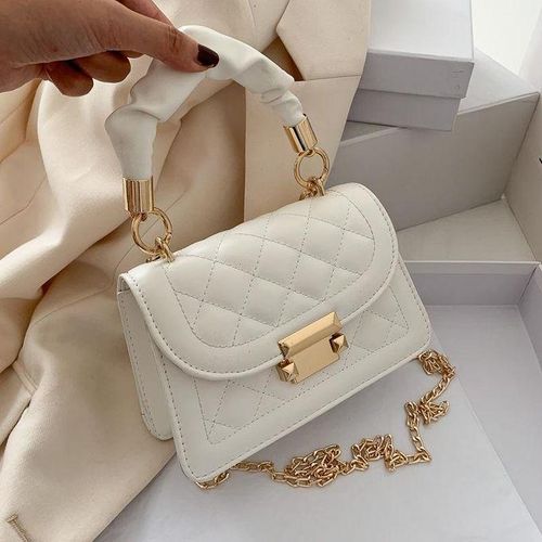 Women's Small Bags, Handbags, Small Square Bags, Crossbody Bags - White