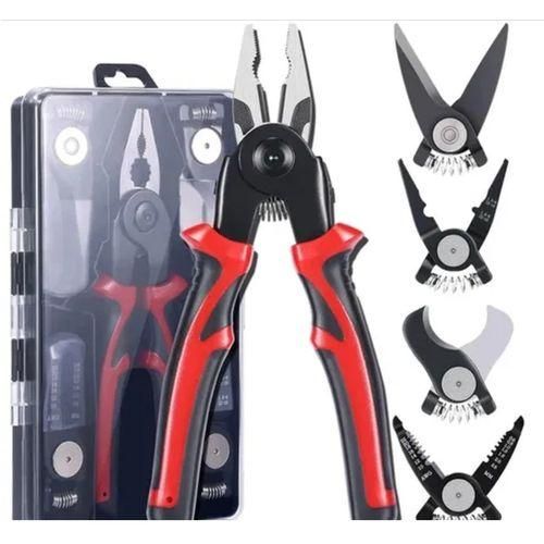 Multifunctional 5-in-1 Interchangeable Head Pliers Tool Set