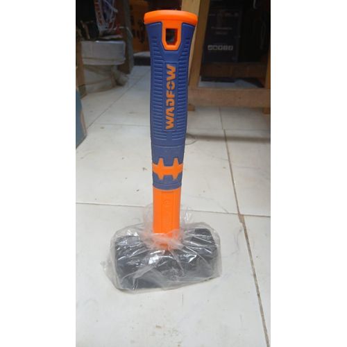 Wadfow Heavy Duty Stoning / Sledge Hammer with Fiberglass Handle – Orange & Blue