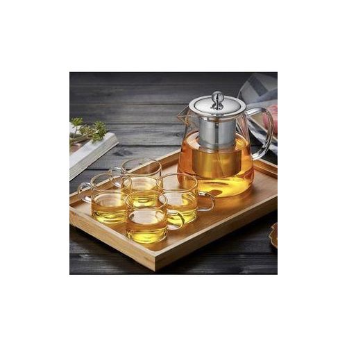 COFFE KETTLE TEA CUP Set With 4 Cups